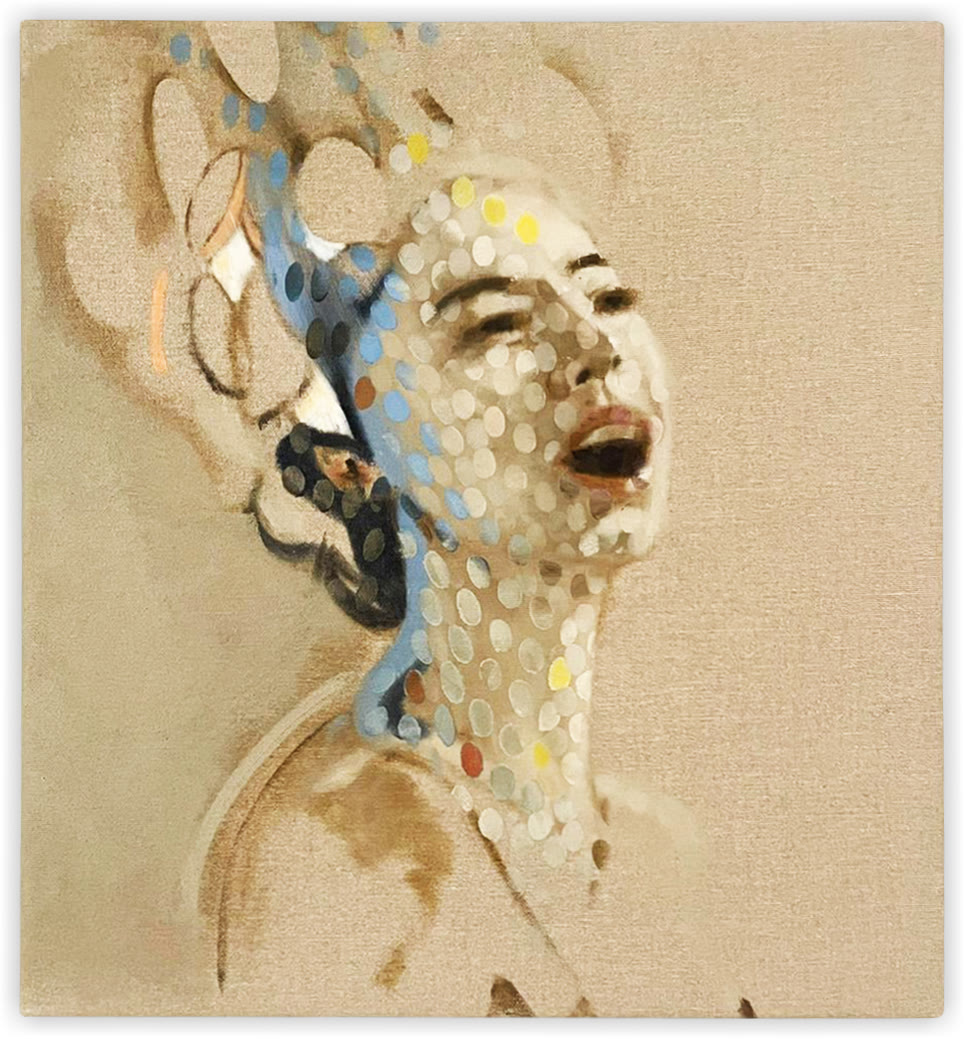 Oil painting placeholder, work 04
