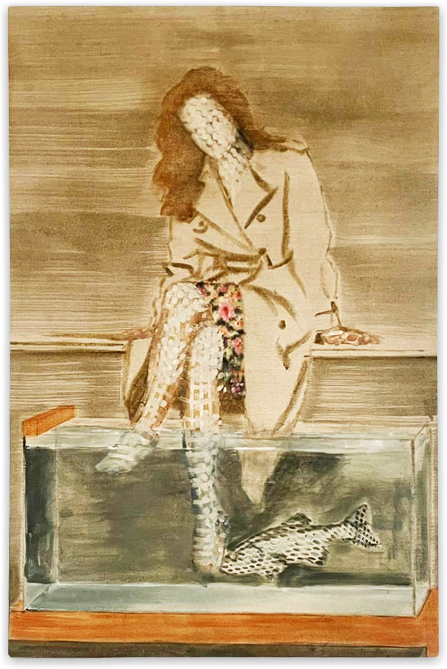 Oil painting placeholder, work 07