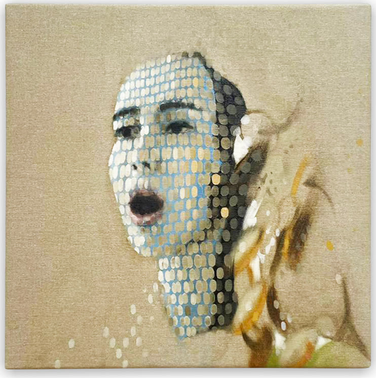 Oil painting placeholder, work 13