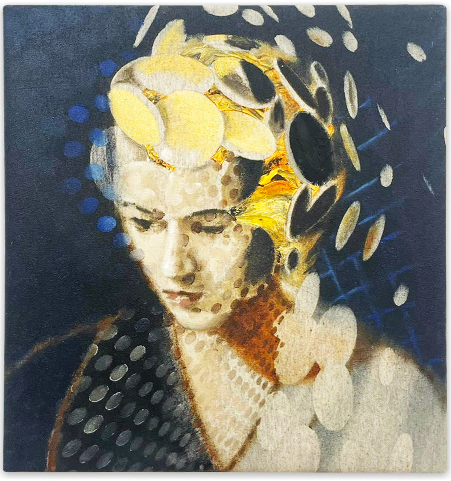 Oil painting placeholder, work 18