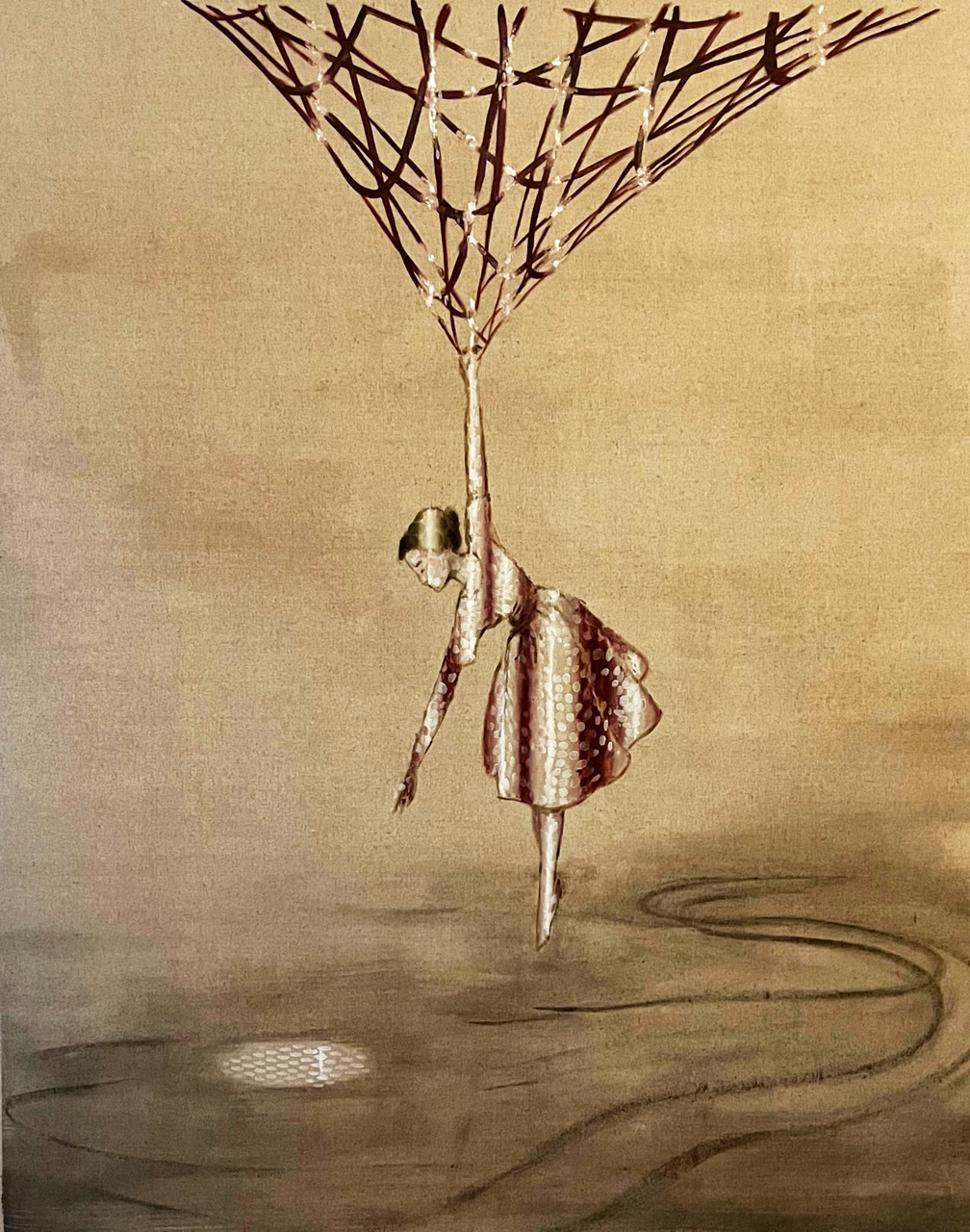 Oil painting placeholder, work 20